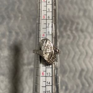 Vintage designer ring! EREV14k Diamond ring